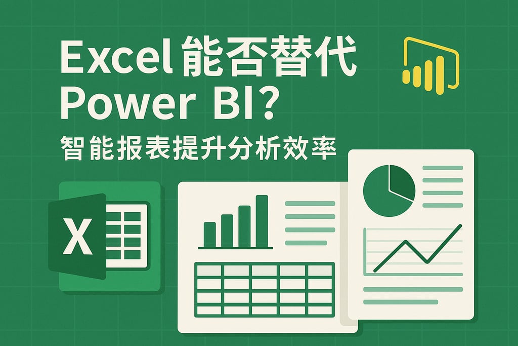 Excel能否被Power BI替代？智能报表提升分析效率